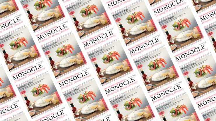 Monocle preview: The Drinking & Dining Directory