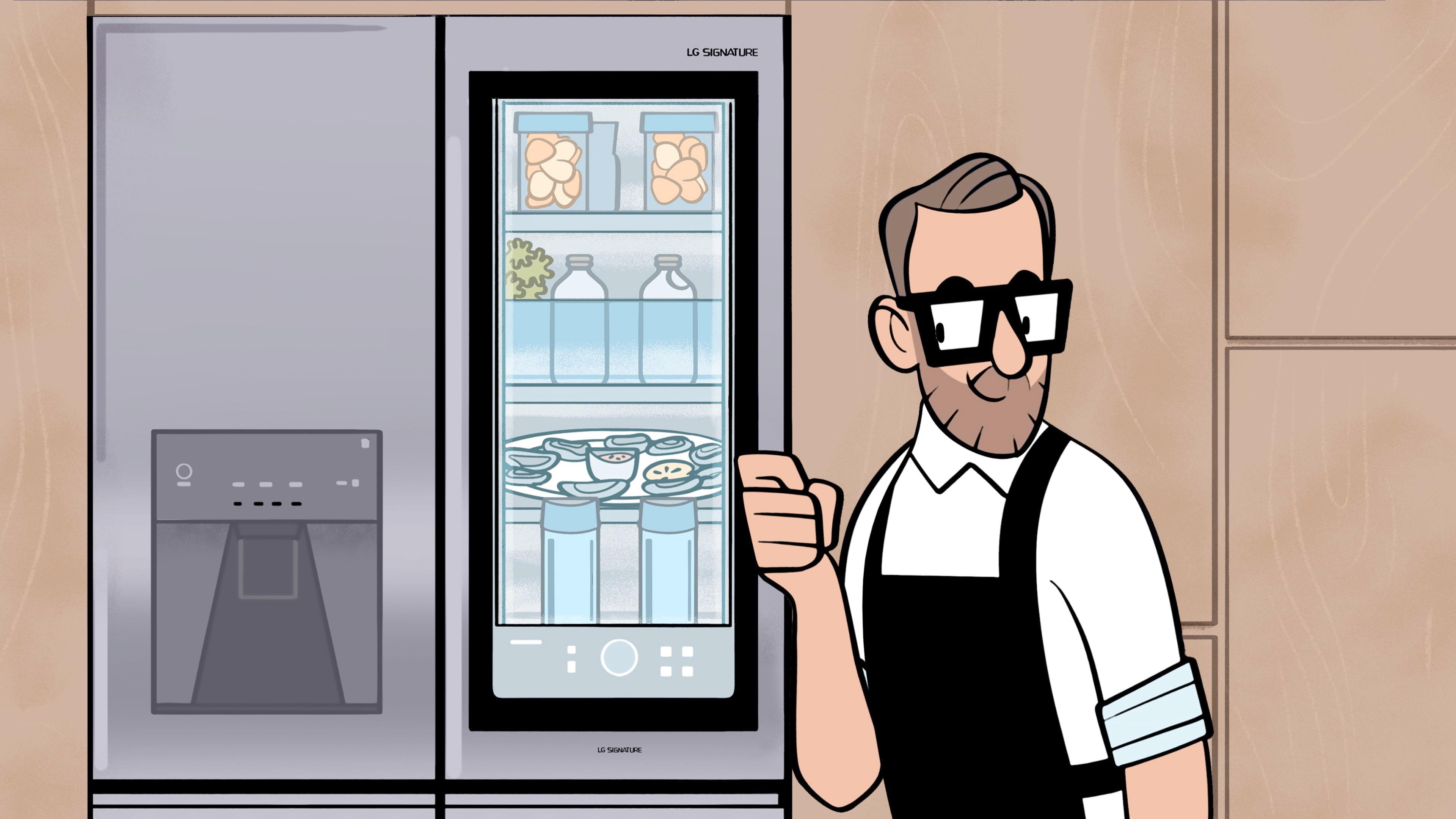 kings fridge e3