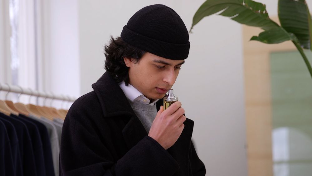 The Secret To Putting On Perfume Film Monocle
