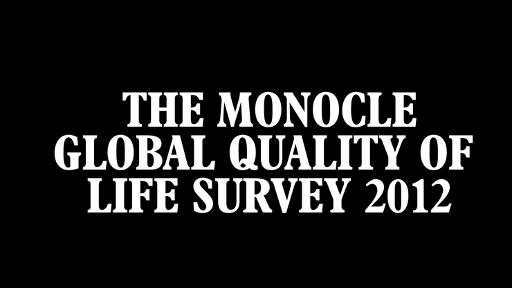 Quality of Life Survey 2012