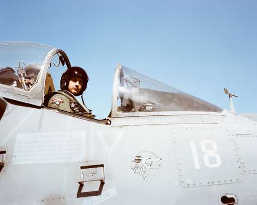 Fighter pilot Fabio ‘Bias’ Marzano