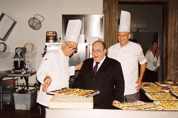 More than 23,000 canapés  were served 