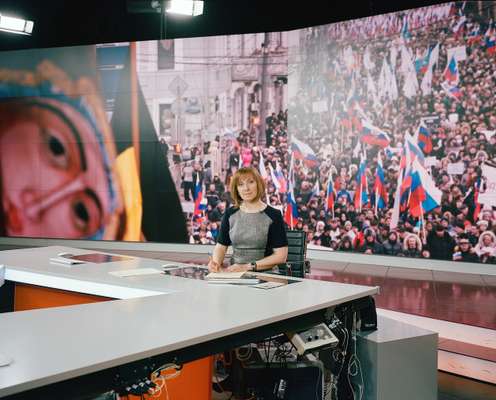 News anchor Marina Dzhashi