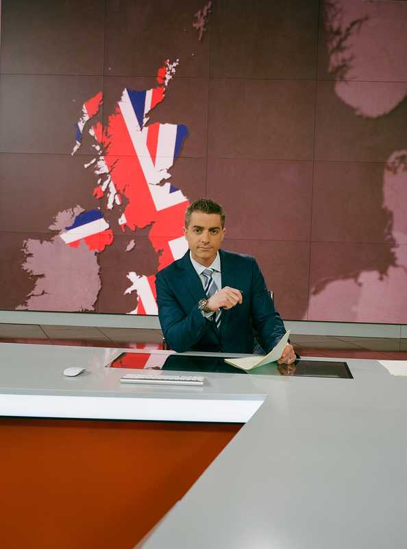 British news anchor Rory Suchet
