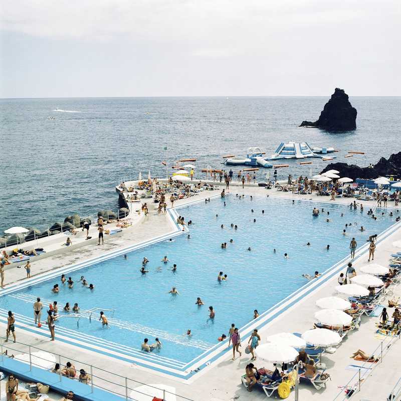 Seawater swimming pool at the Lido Beach Club Complex