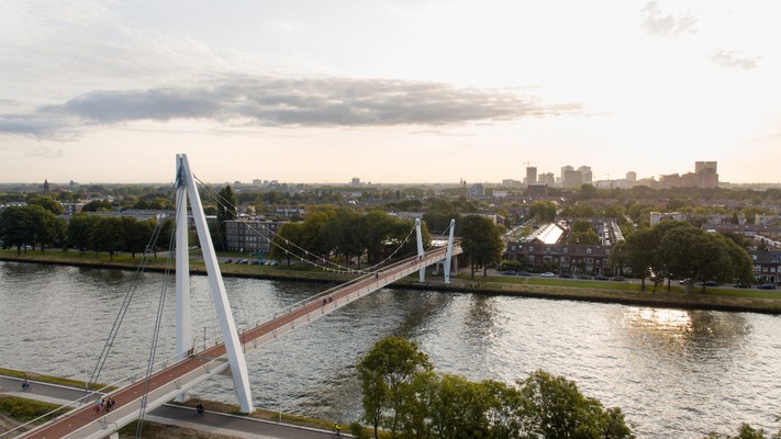 Dafne Schippers Bicycle Bridge by Next Architects