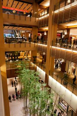 Three levels of Tokyo Midtown