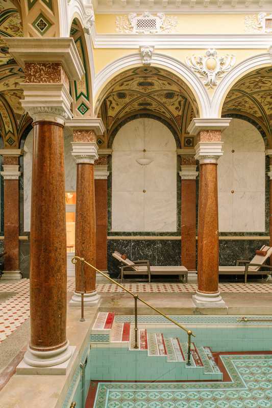 The Nove Lazne Ensana Health Spa Hotel’s Roman Spa is the pinnacle of luxury at Marienbad