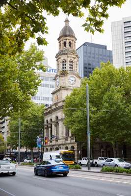 Adelaide  Town Hall, which opened in 1866
