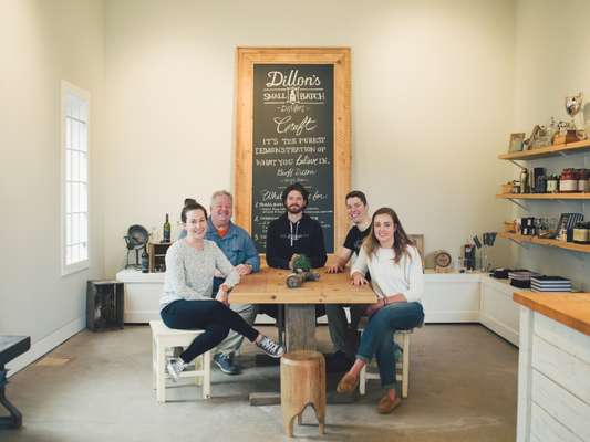 The Dillon’s distillery team	