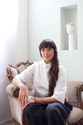 Elena Pignata, fashion designer and owner of boutique Ombradifoglia