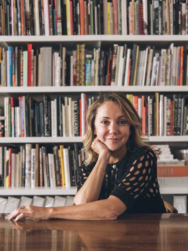 Lisa Schiff in her New York office
