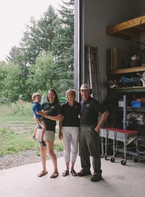 Mill Creek Farm’s Beth Kuijpers and family
