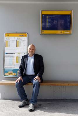 Ruedi Simmler, director of the Bern region for PostAuto