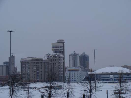 Residential development in central Ekaterinburg