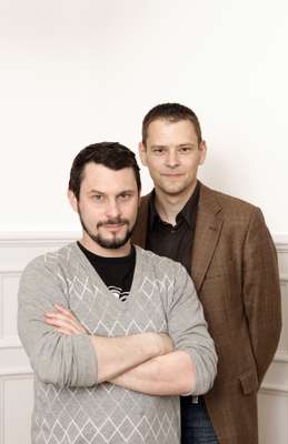  Michael and Oliver Baumgartner, founders of Zurich hotel Kafischnaps