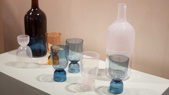 Bottoms Up glasses by Ingrid Aspen (€87 each)