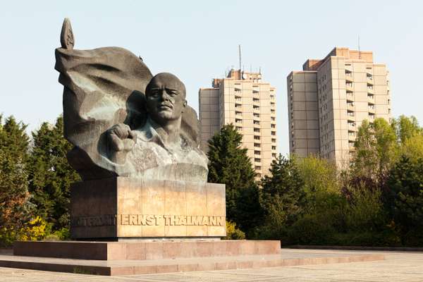 Ernst Thälmann memorial, one of the few remaining socialist monuments in Berlin