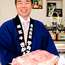 Yoshinobu Niiho, owner of Sakaeya butchers 
