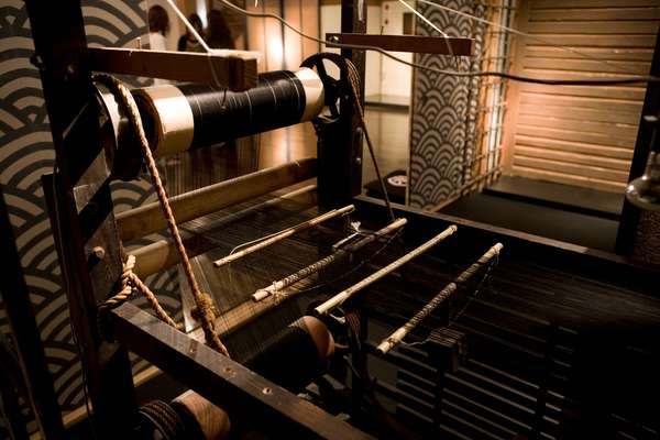 Meiji-era loom