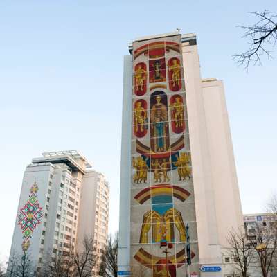 Minsk apartment block 