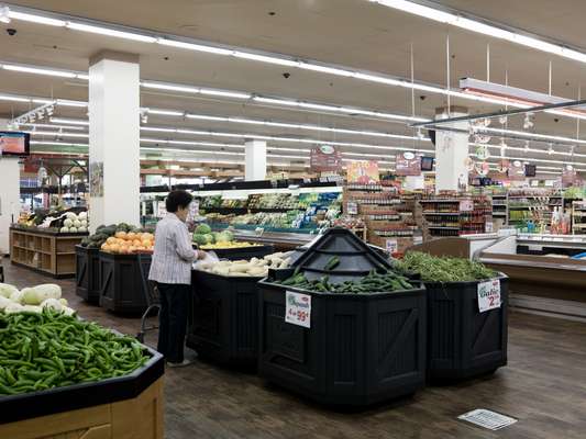 Fresh produce at Little Tokyo Market