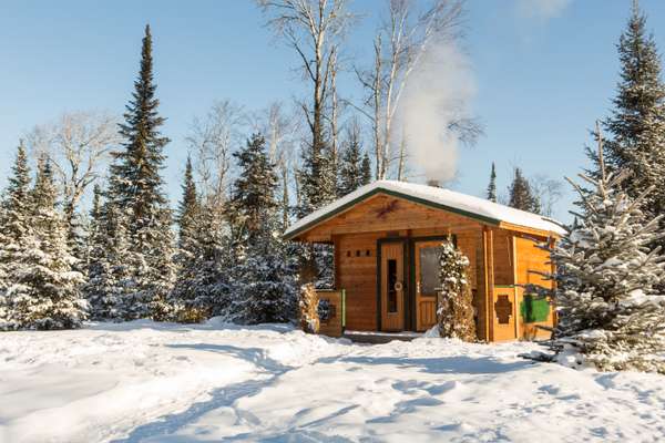 Sauna exterior