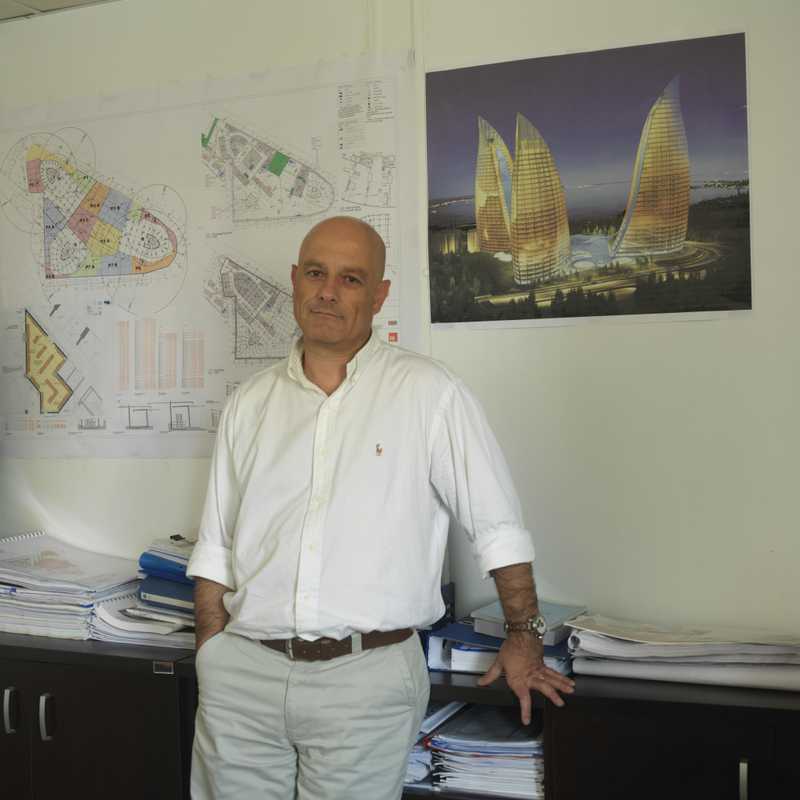 Flame Towers project manager Gokhan Girgin