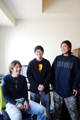 Wataru Ando, Keitaro Inoue and Takahiro Ogura 