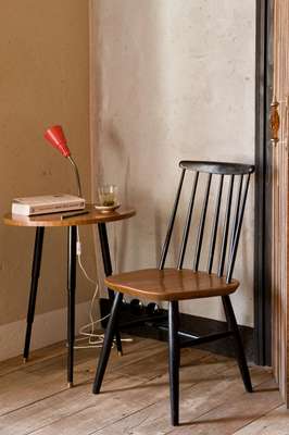 Simple chair and reading table