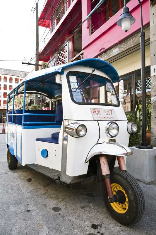 Free tuktuk service for Mystic Palace guests 