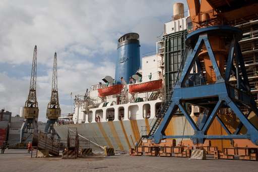  Montevideo’s port