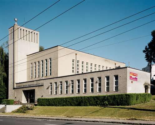 Evangelical church designed by Bata’s chief architect Vladimir Karfik in 1937