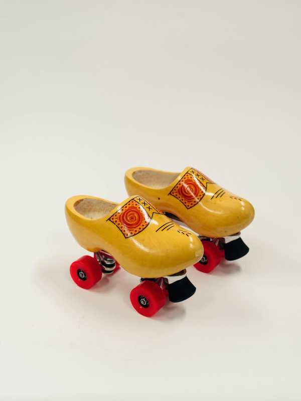 Who knew they made roller-clogs?
