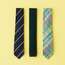 Ties (from left) by John Comfort, Sergej Laurentius and Drake’s