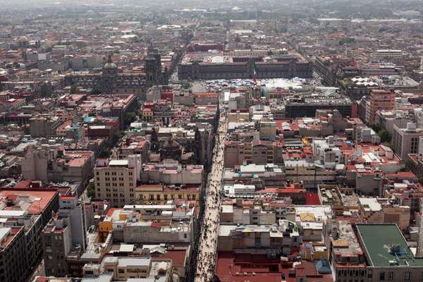 View of Mexico City 