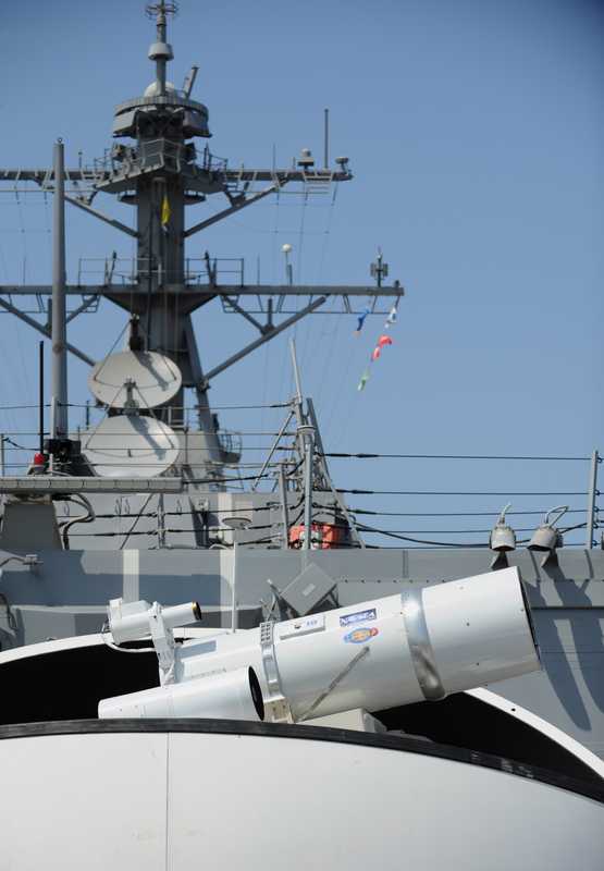 The US navy's new Laser Weapon System 