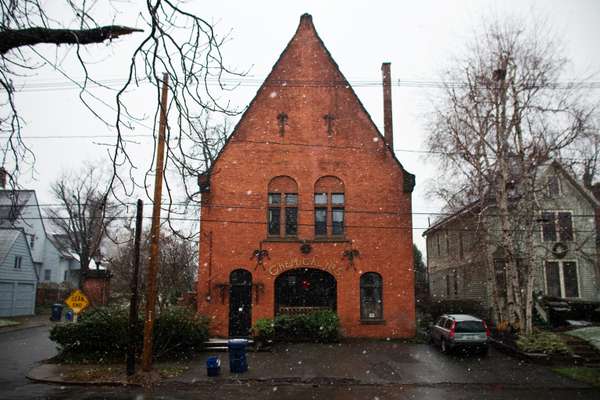 Fire Station converted into a residential home