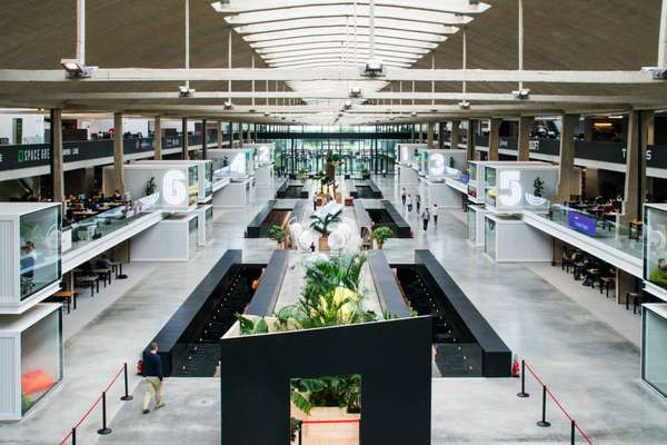 The huge Station F campus in Paris