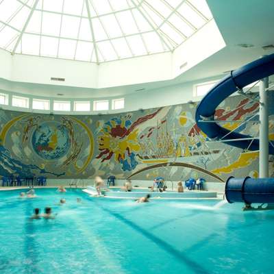 Swimming pool at Hotel Belarus 