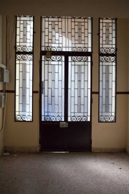 Lobby of an apartment building in Mar Mikhael