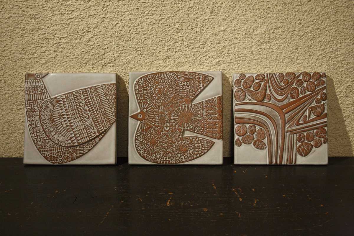 Rie Ho - The Osakan ceramicist has designed a new range of bird tiles.