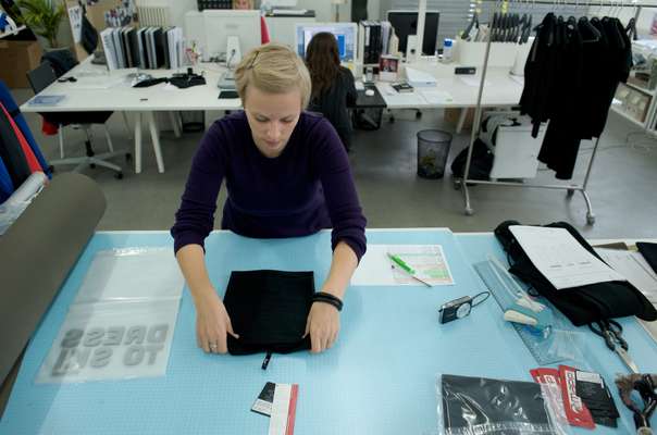 Designer Lisa Hjelm at the HQ