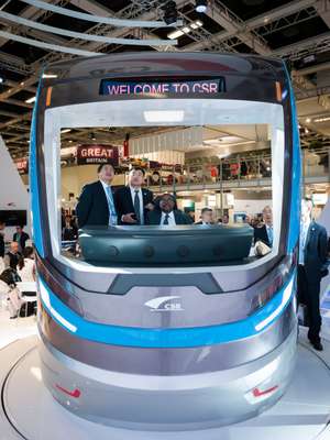 Testing CSR's tram-driving simulator