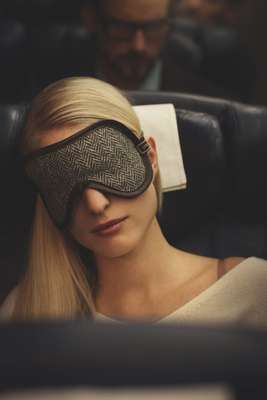  Eye mask by Otis Batterbee, dress by Galerie Vie