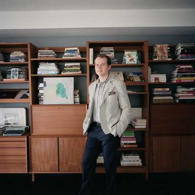 James Pike in his East Tower studio 