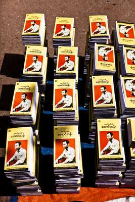 Newly printed books about General Aung San
