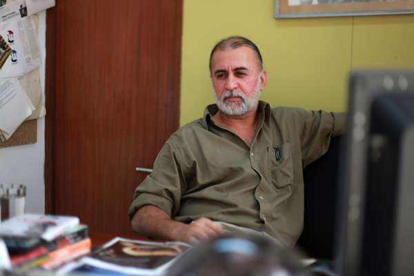 Editor-in-chief of ‘Tehelka’, Tarun Tejpal, at his office in New Delhi