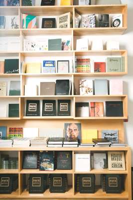 Book shelf at 534 West 25th Street