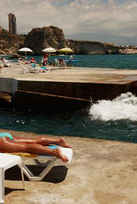  Sporting is the only beach club in Beirut with a view of the iconic Pigeon’s Rock 